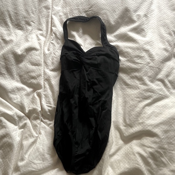 Black ballet leotard/bodysuit - Picture 1 of 4